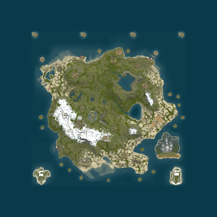 Map of Hex AU 5x PVE | Skills | Jetpack | Quests | Custom Weapons