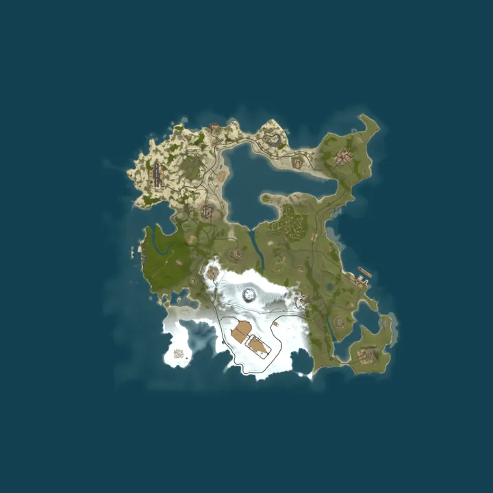 Map of LOS EXILIADOS | PVE - X2 [LATAM]