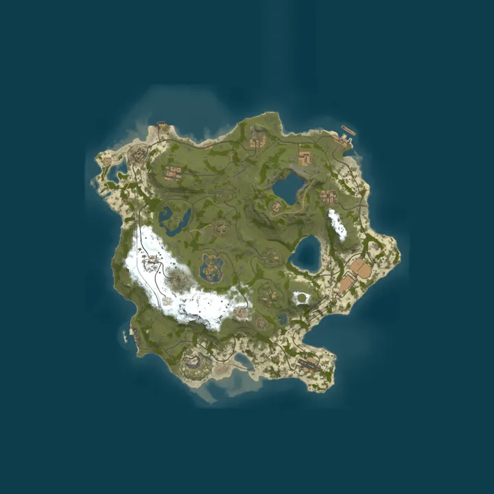 Map of [PvE] Skyline PvE - No Raiding/Killing, No Decay, Noob Friendly
