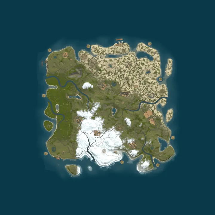 Map of CobaltCove.io PvE x5 | Skills | Bots | Raid Bases | Quests