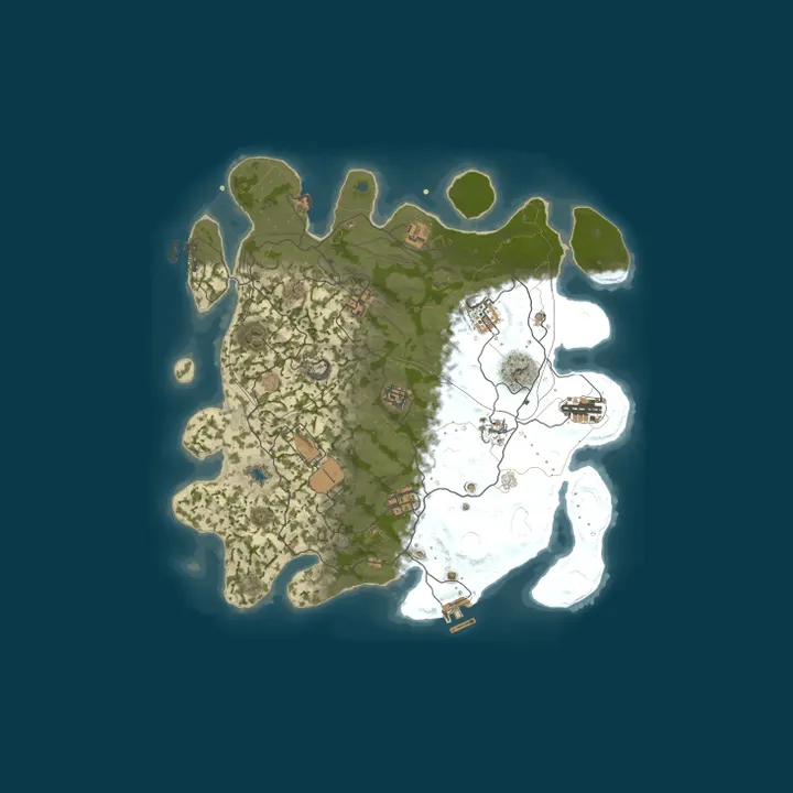 Map of Test Server (Stevious Trio)