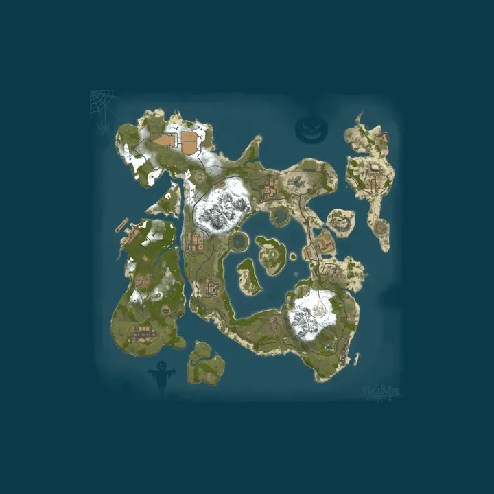 Map of RustyOG Test Server