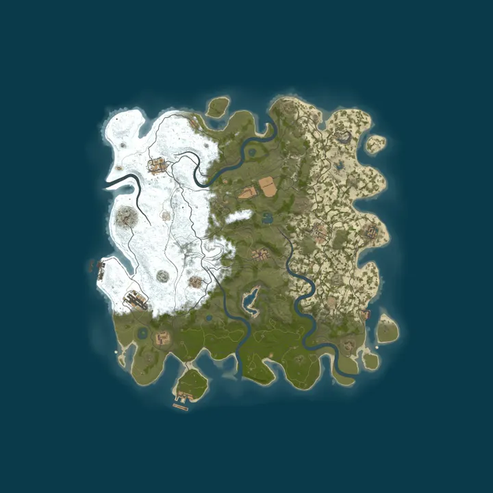 Map of Enjoy - Solo/Duo/Trio/Quad only, no BP wipes. True Vanilla.