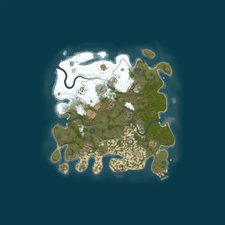 Map of [BR] SEGREDO NOS ERMOS |SQUAD MAX | WIPE 16/10 FULL