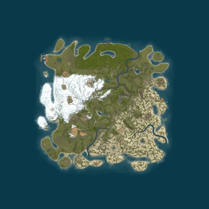 Map of UZZ Sergo PVE