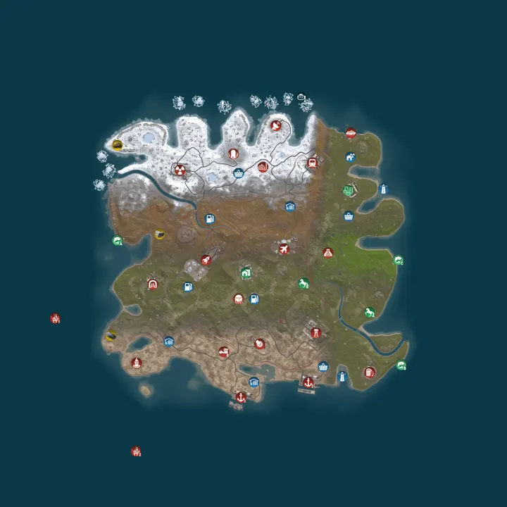 Map of Magic Rust #22 — Vanilla 2x (Biweekly) | Pyccкий