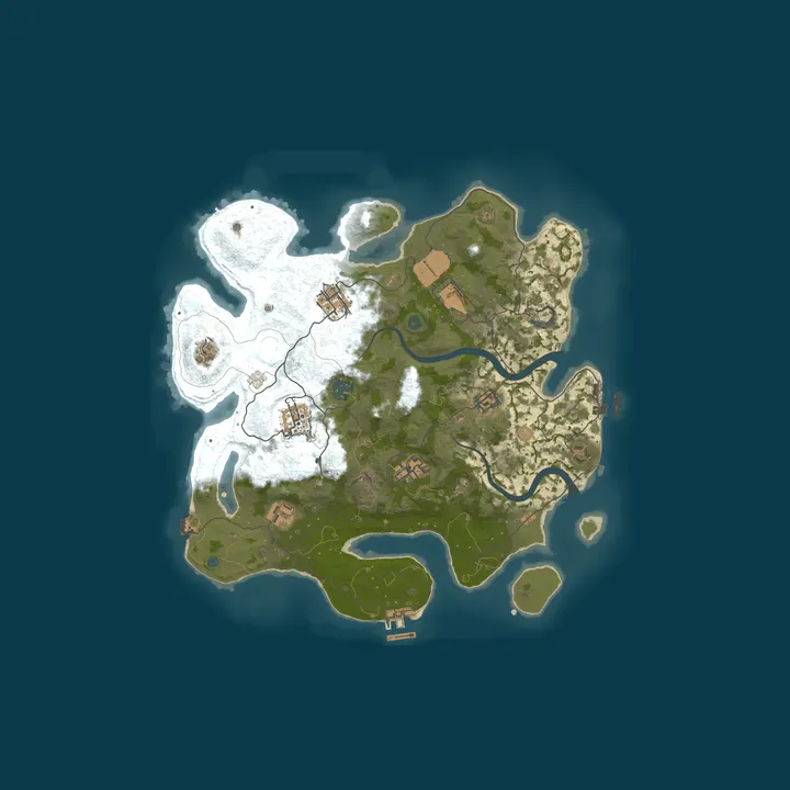 Map of UNICRON RUST #1 | X5-X10 | MAX2 DUO | TP | LOOT+ | | WIPE 26.10