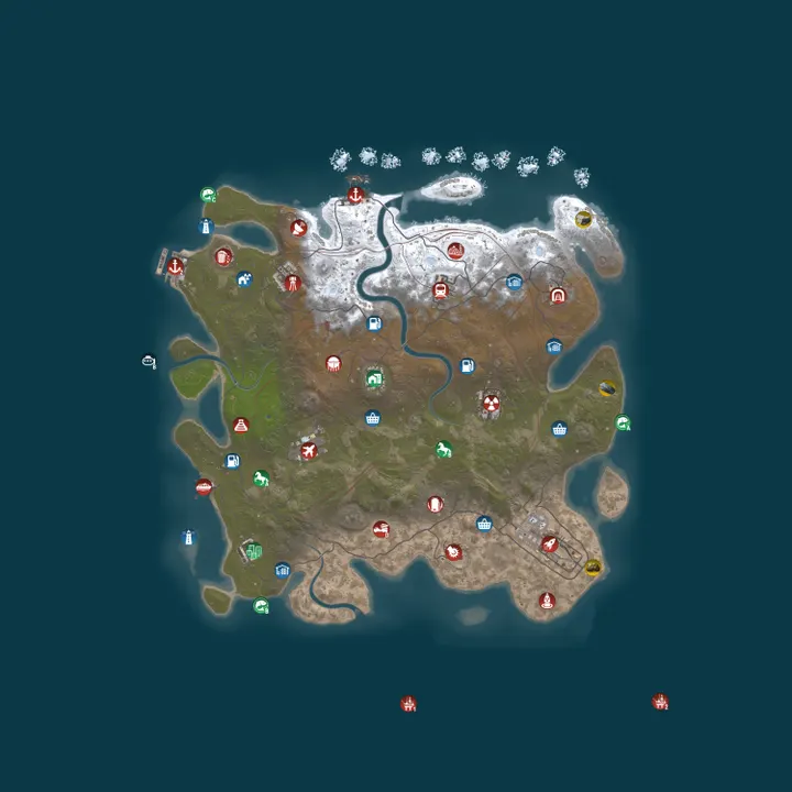 Map of Magic Rust #15 —  Modded 2x (No limit) | Pyccкий