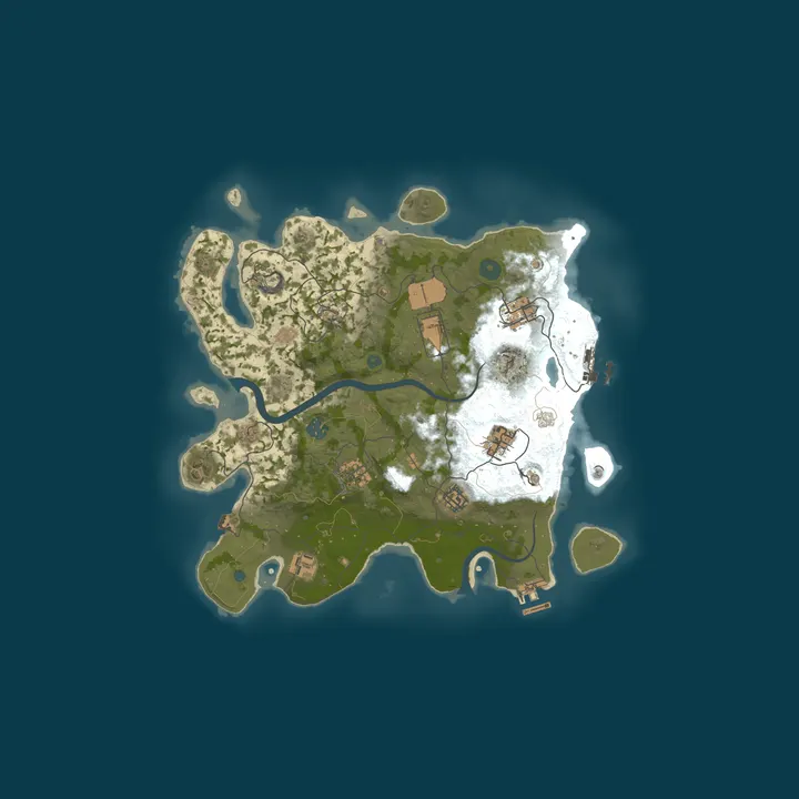 Map of WILD EU 3X SOLO/DUO/TRIO/QUAD/MAX 5 |LOOT+|BPs+|KITS