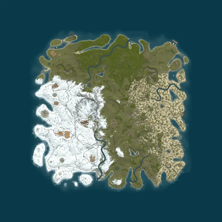 Map of Lauty┬┤s Test Server