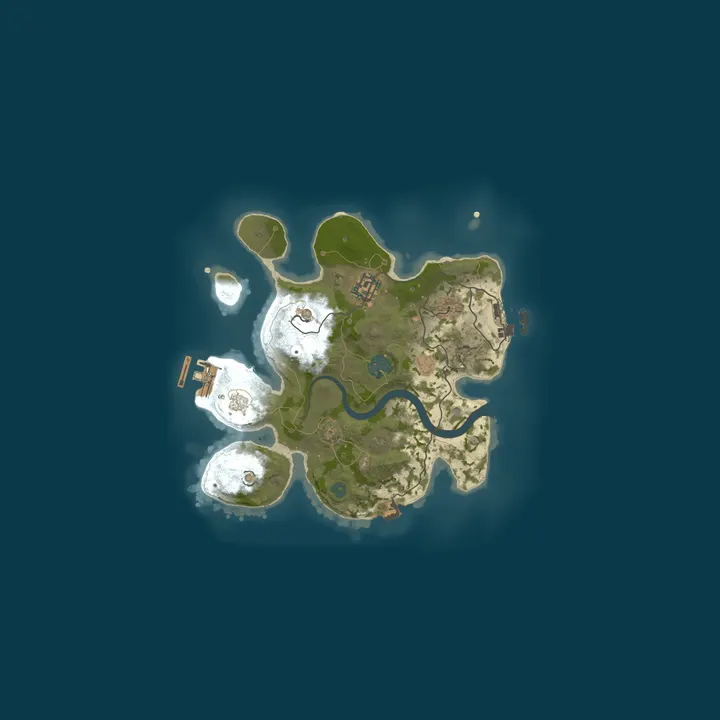 Map of Rincon Caribe | Vanilla 2.5K