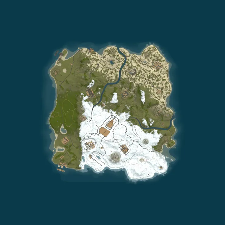 Map of SURVIVORS.GG #3 [ 2x Solo/Duo/Trio ] FULLWIPED 25.10