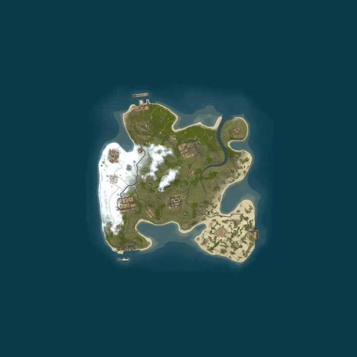 Map of Bestrust Solo/Duo/Trio 2x #5 | NEXT FULLWIPE in 2 hours 27.10