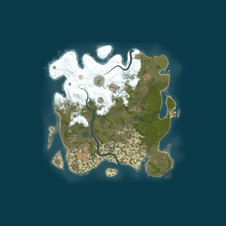 Map of [NA] RustriX [ 2x Solo/Duo/Trio ] FULLWIPE 21.10