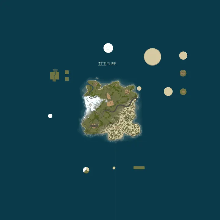 Map of Prop Hunt