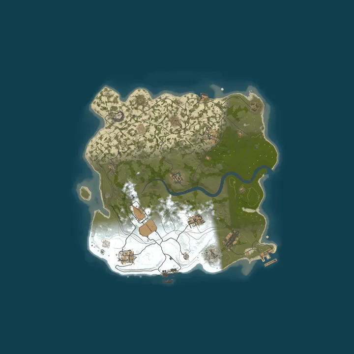Map of [LATAM] Caramelo X2 Solo/Duo | 28/10 Wipe