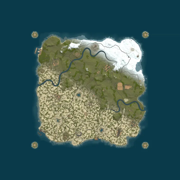 Map of [坚果PVE]宗门师徒/每日打榜/合成强化/打金赚钱