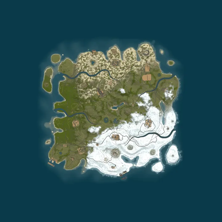 Map of 404 RUST 2X SOLO/DUO/TRIO |ВТ |ДЛЯ НОВИЧКОВ 27.10