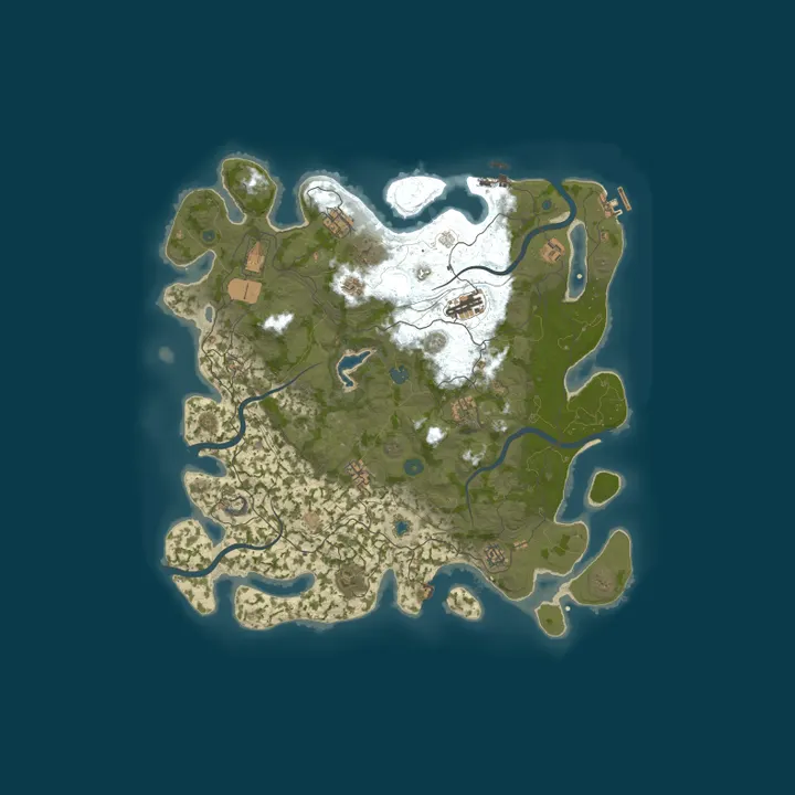 Map of Ekb Classic(vanilla)/