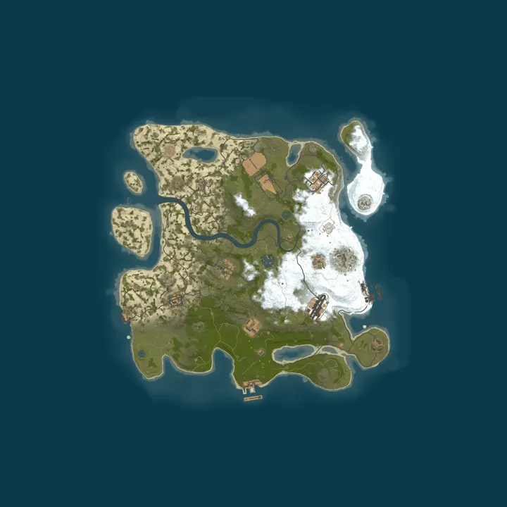 Map of ApexServers.gg 2X | Solo/Duo/Trio/Quad|Loot 2X | JUST WIPED