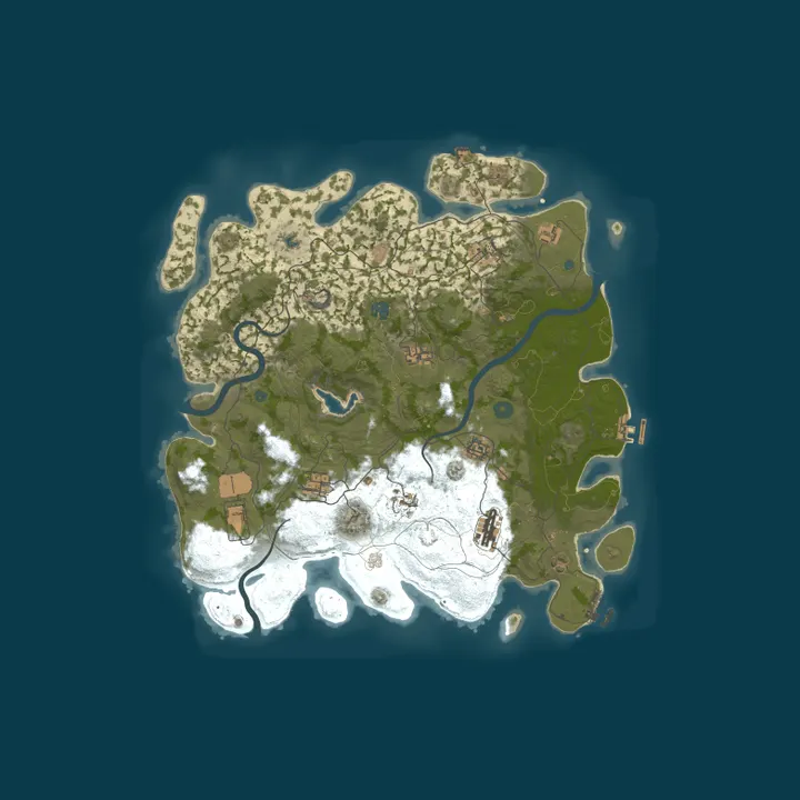 Map of PUERTO RUST LATAM ESP SOLO/DUO/TRIO