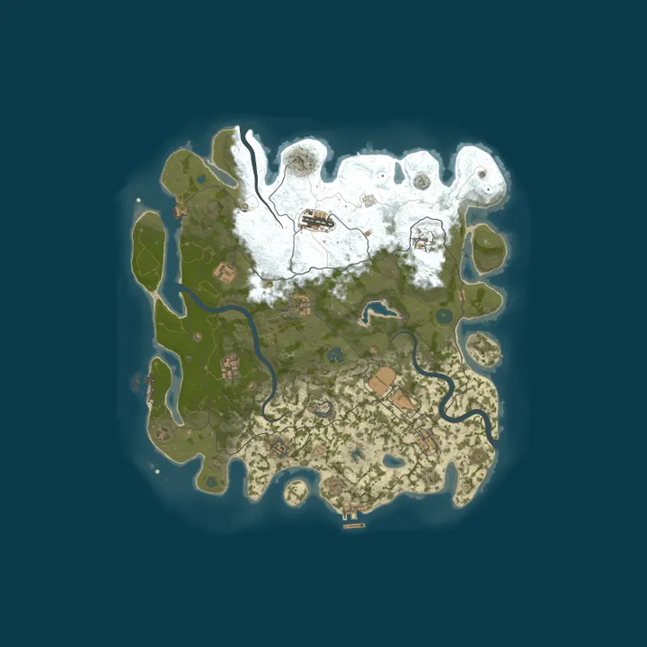 Map of Homestead - US East - Monthly - Low Pop