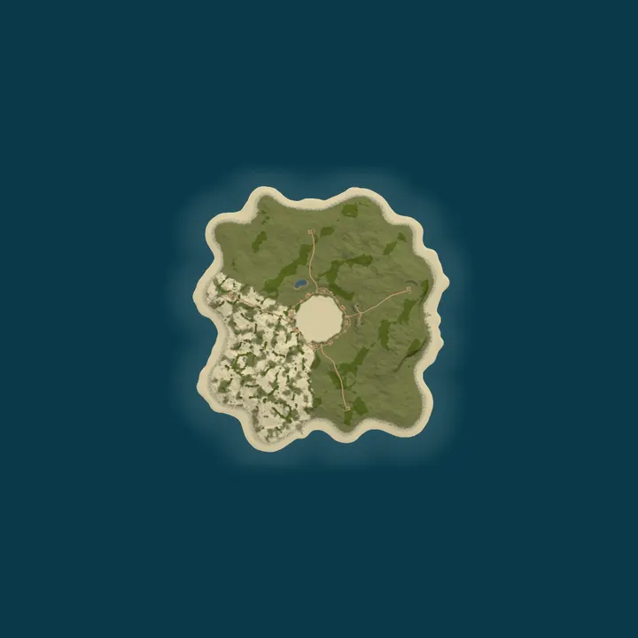 Map of Naked Test Ground