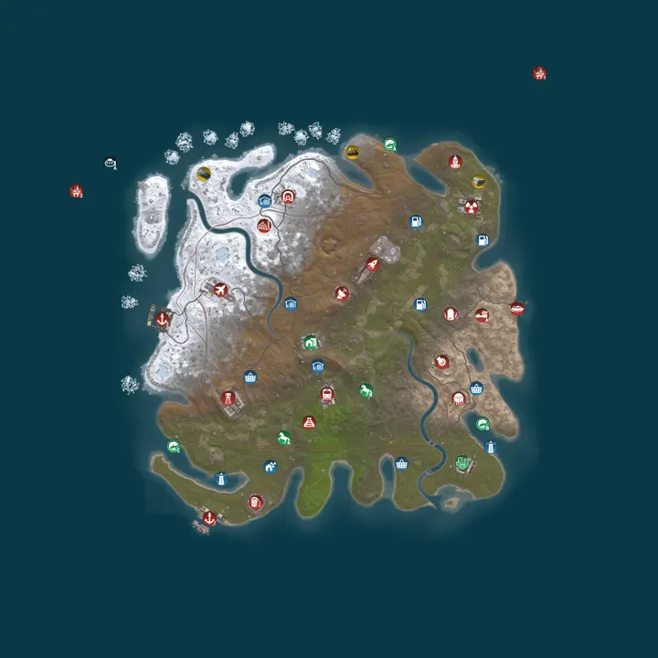 Map of Magic Rust #2 — Modded 2x (Solo/Duo) | Pyccкий