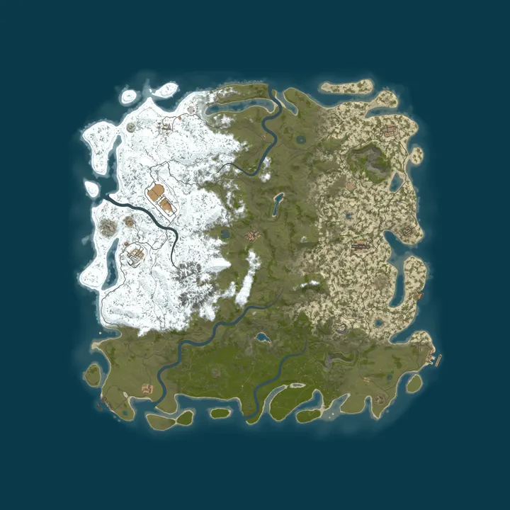 Map of 4Netplayers Klaus Rust Server