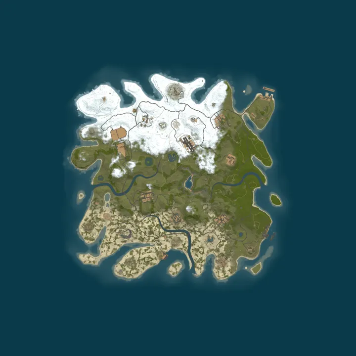 Map of [ESP][PvE] ISLA TORTUGA