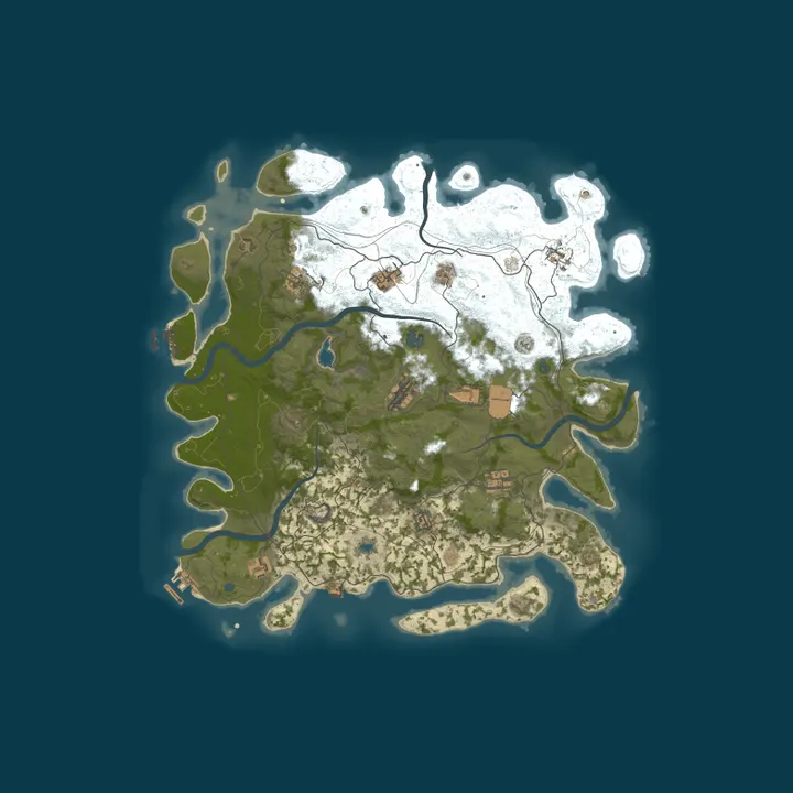 Map of LLow rust