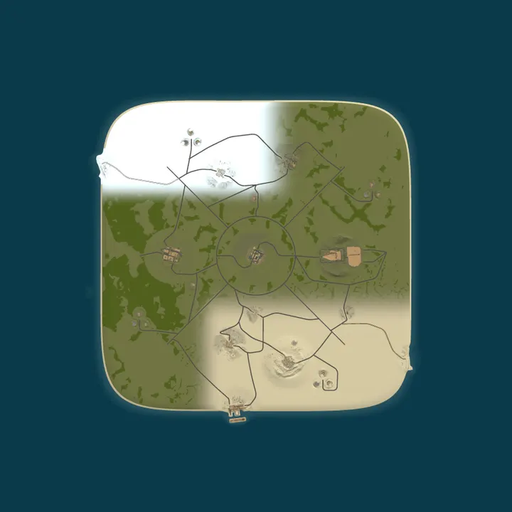 Map of WIP 10x Server