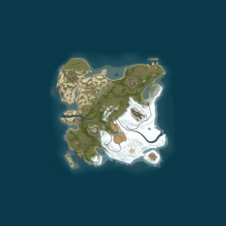 Map of BP Rust QC 2x PVP | SOLO DUO TRIO QUAD KITS SHOP